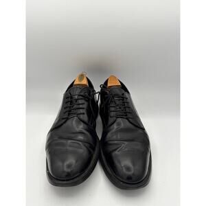 Men’s Tods Black Leather Dress Shoes Sz 10